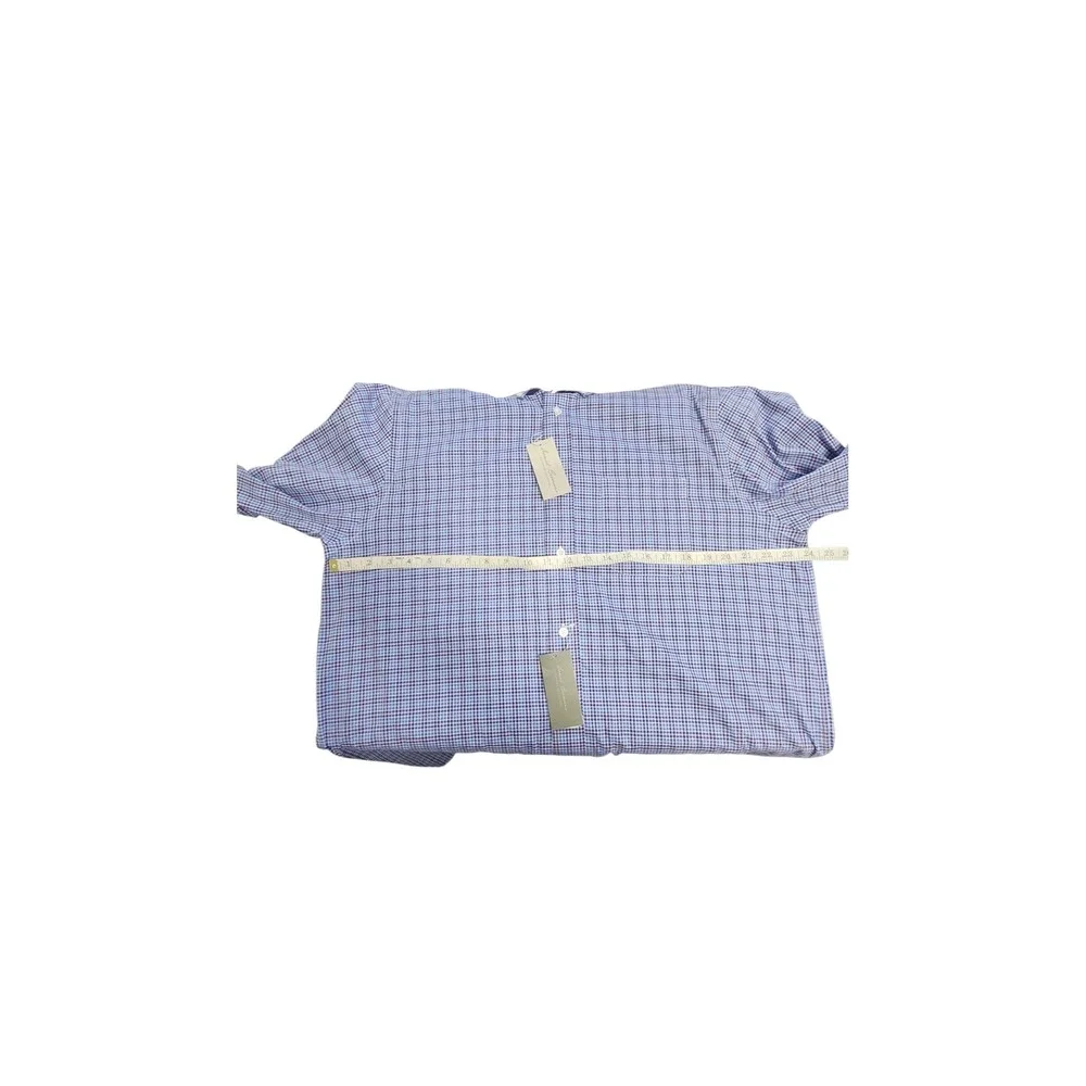 Daniel Cremieux Button Down Shirt Mens Large Blue‎ NWT